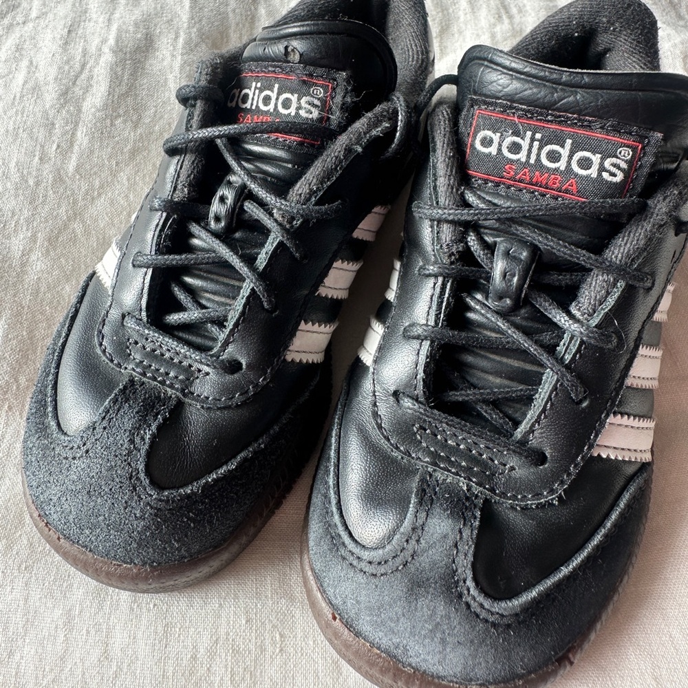 Adidas Samba Kids Black and White Sneakers